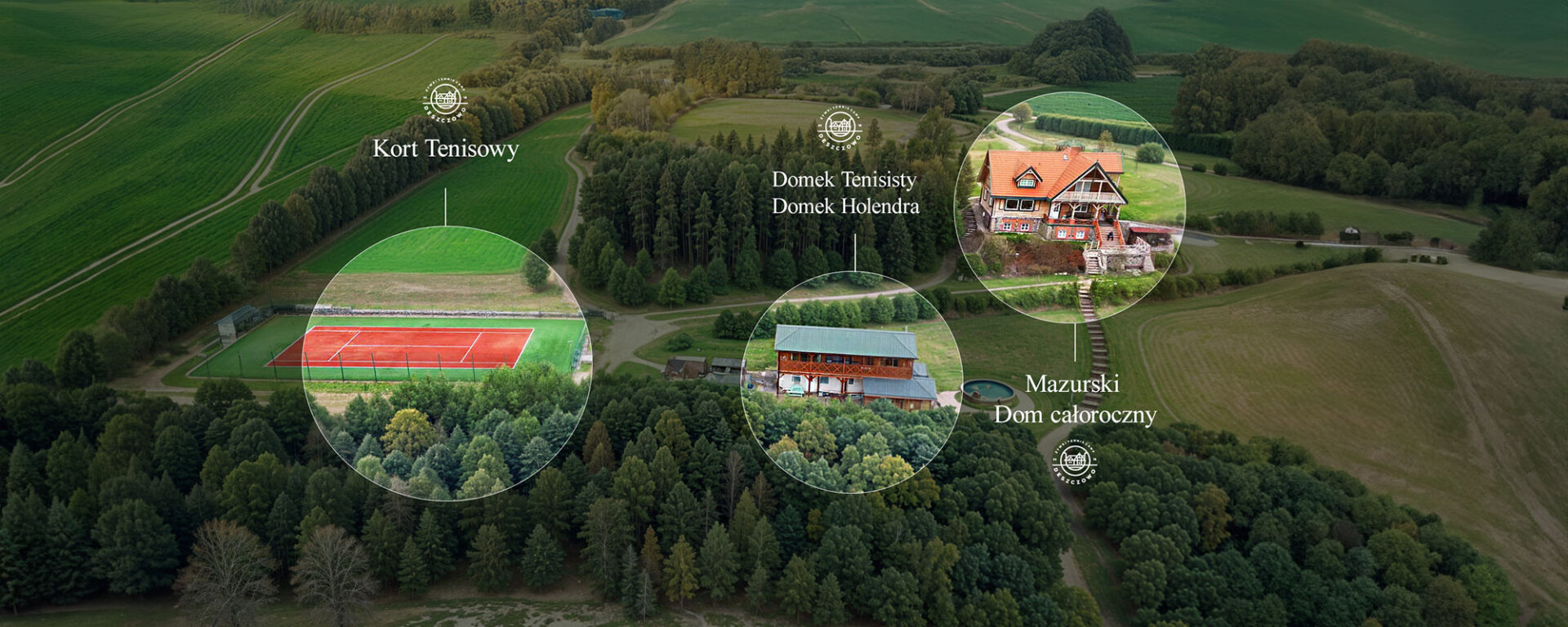 Żywki Tennis Camp &mdash; teren