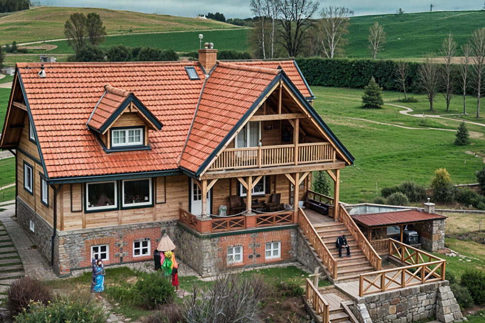 Dom Całoroczny &mdash; widok z zewnątrz